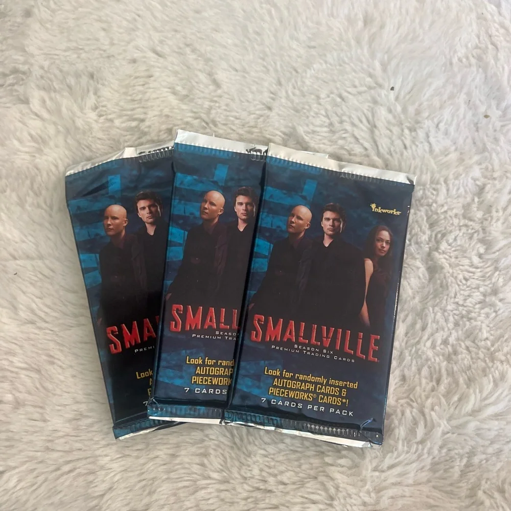 3 Packs 2008 Inkworks Smallville (TV) Season 6 Trading Card Packs Sealed